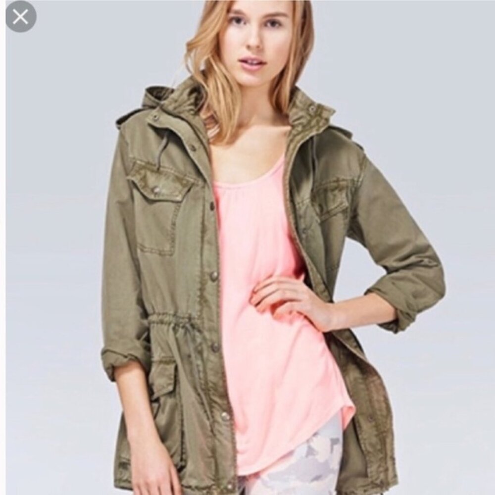 Aritzia Talula Utility Jacket - Green